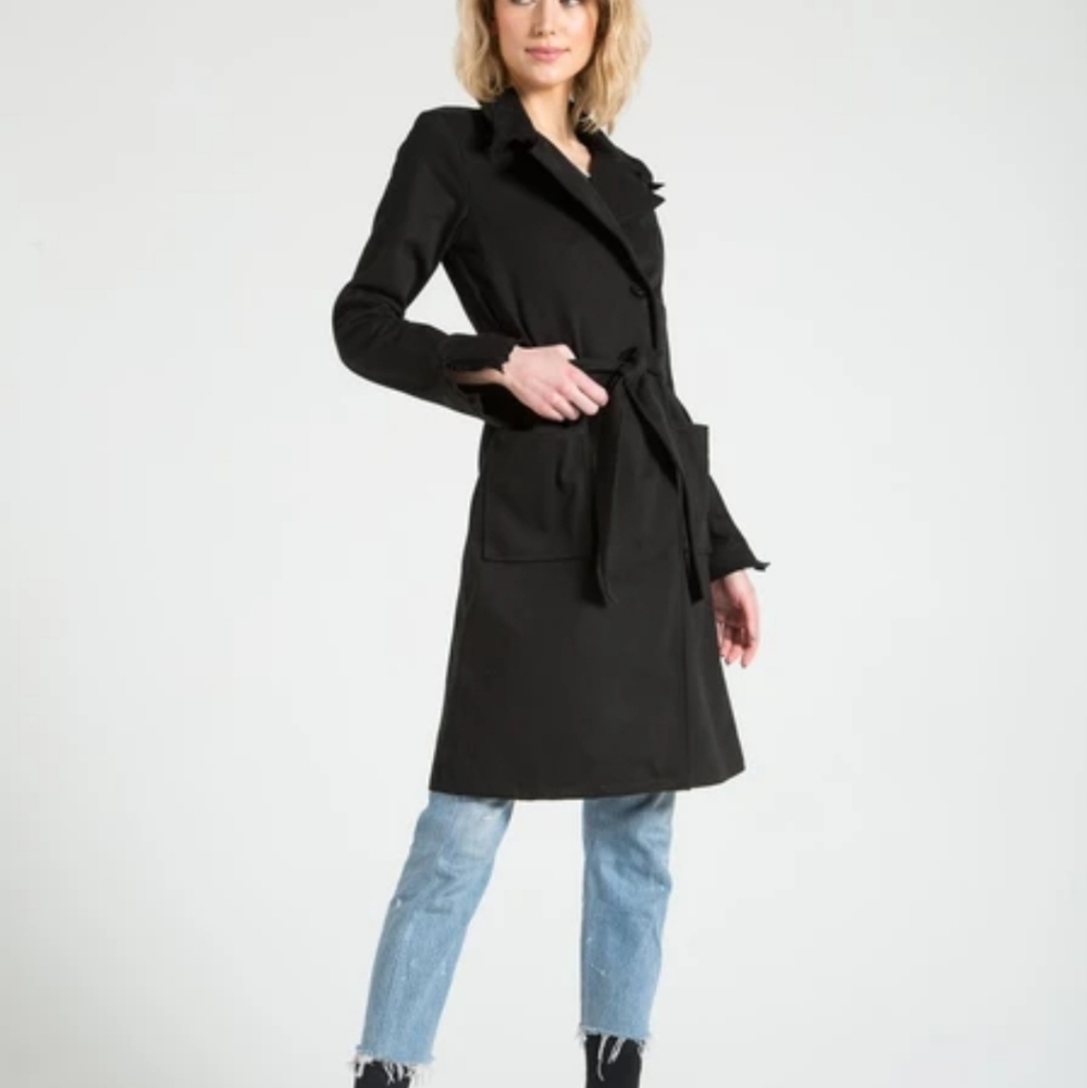 N. Philanthropy New Passport -Trench Coat